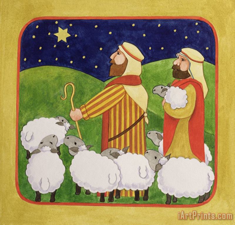 Linda Benton The Shepherds Art Painting