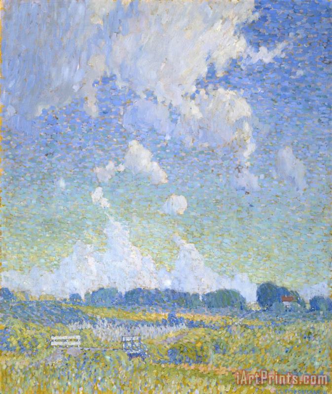 Summer Afternoon, The Prairie painting - Lionel LeMoine FitzGerald Summer Afternoon, The Prairie Art Print