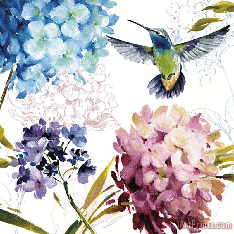 Lisa Audit Spring Nectar Square III Art Print