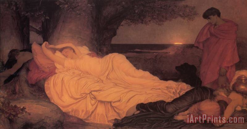 Cymon And Iphigenia painting - Lord Frederick Leighton Cymon And Iphigenia Art Print