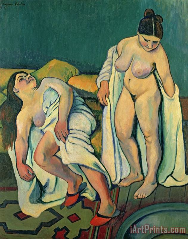 Marie Clementine Valadon After the Bath Art Painting
