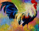 Marion Rose - Eye Candy - Rooster painting