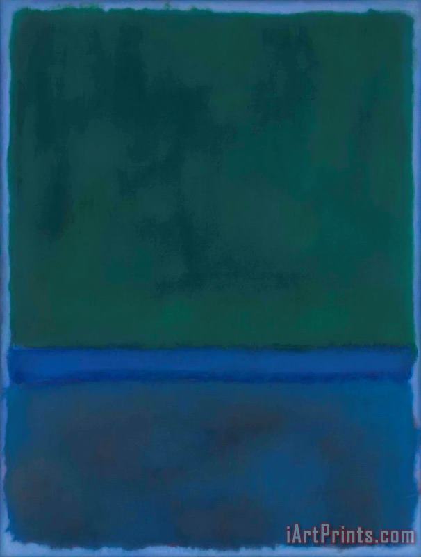 Mark Rothko No. 17, 1957 Art Painting