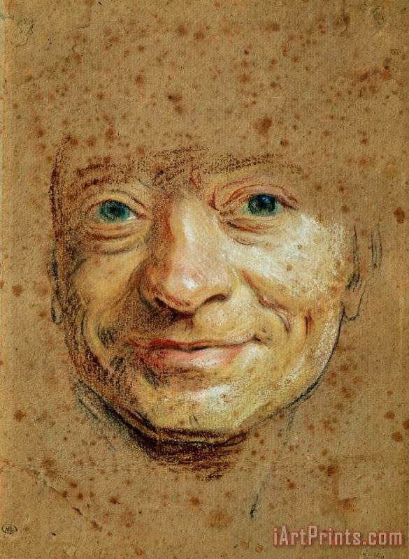 Self Portrait painting - Maurice-Quentin de La Tour Self Portrait Art Print
