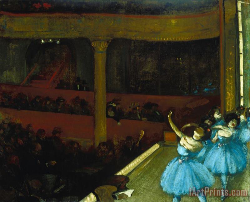 Maurice Sterne Entrance of The Ballet Art Print