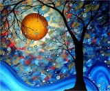 Megan Aroon Duncanson - Blue Essence painting