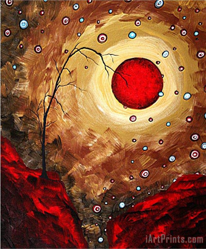 Megan Aroon Duncanson Cosmic Force Art Painting