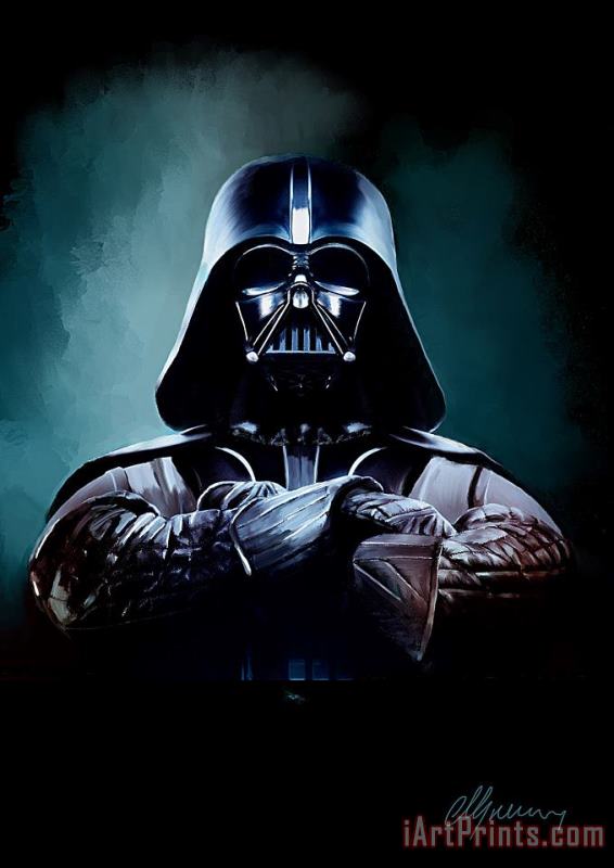 Michael Greenaway Darth Vader Star Wars Art Painting