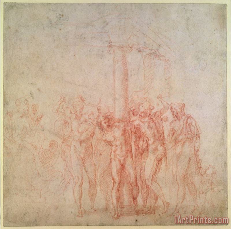 Michelangelo Buonarroti Inv 1895 6 15 500 R Art Print
