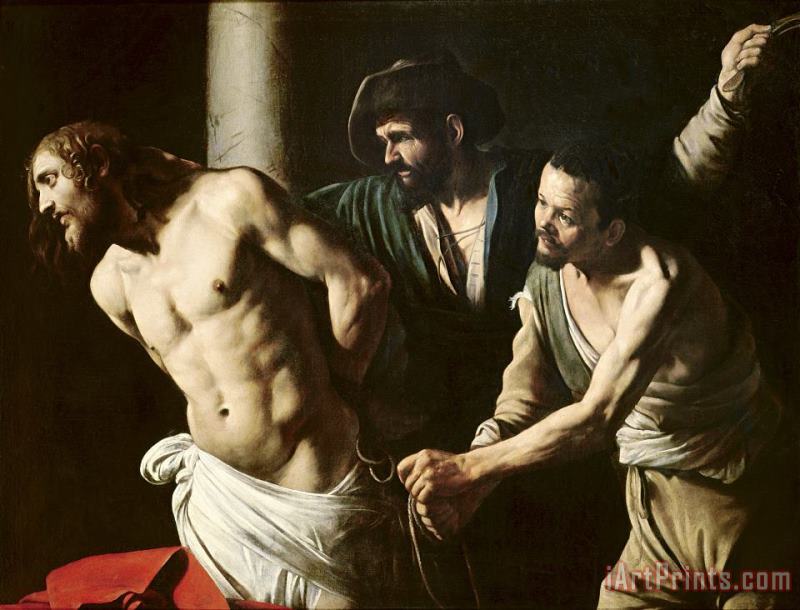 Michelangelo Merisi da Caravaggio The Flagellation of Christ Art Print