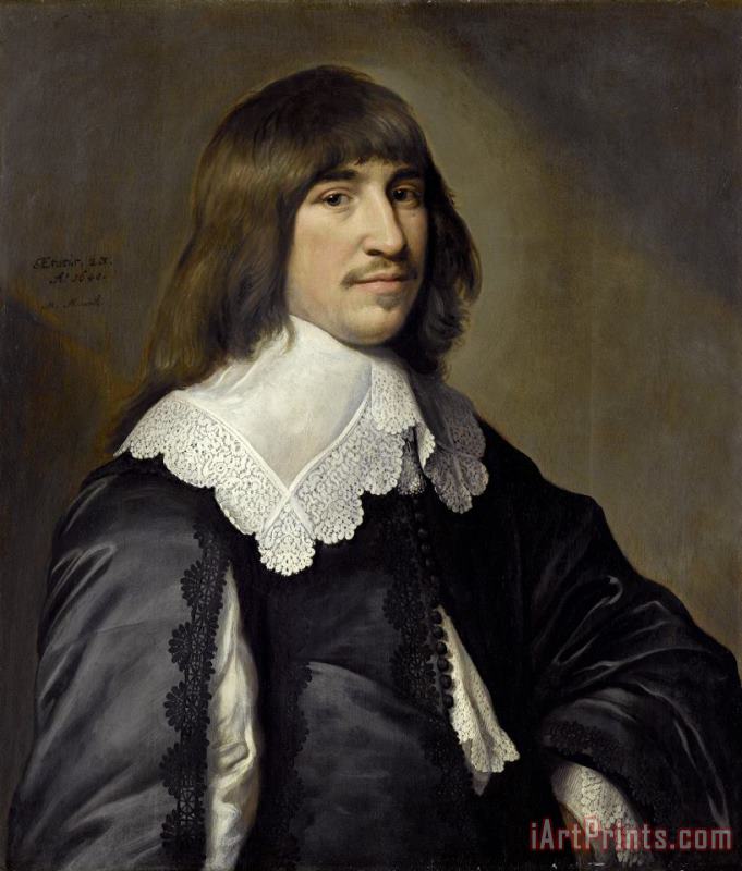 Michiel Jansz. Van Mierevelt Portrait of Henrick Hooft Art Painting