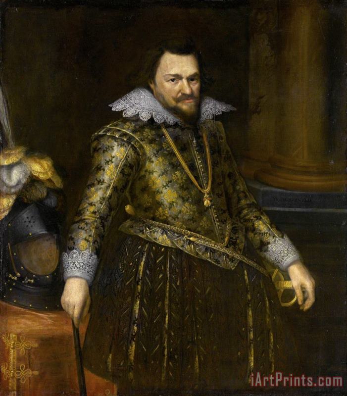 Portrait of Prince Philip William of Orange painting - Michiel Jansz. Van Mierevelt Portrait of Prince Philip William of Orange Art Print