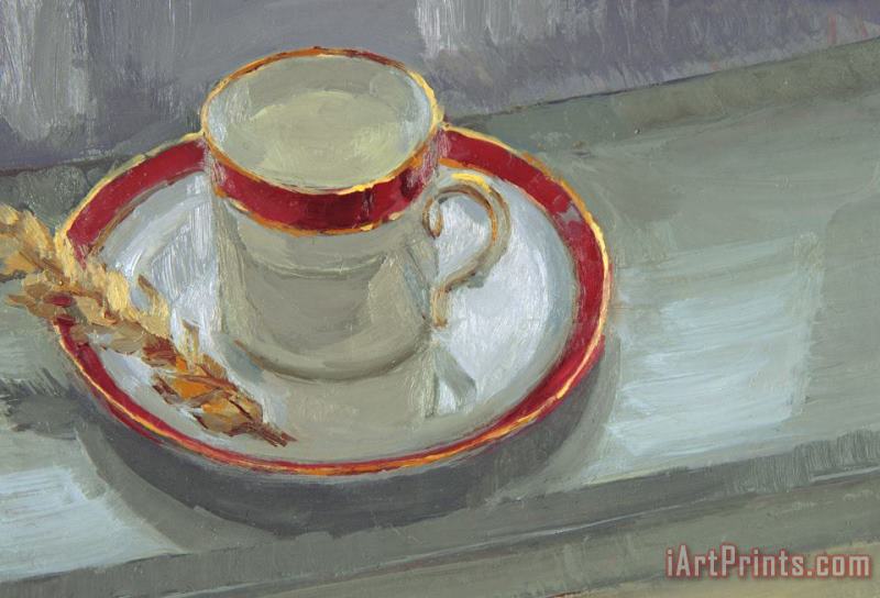 Red Cup painting - Naomi Clements Wright Red Cup Art Print