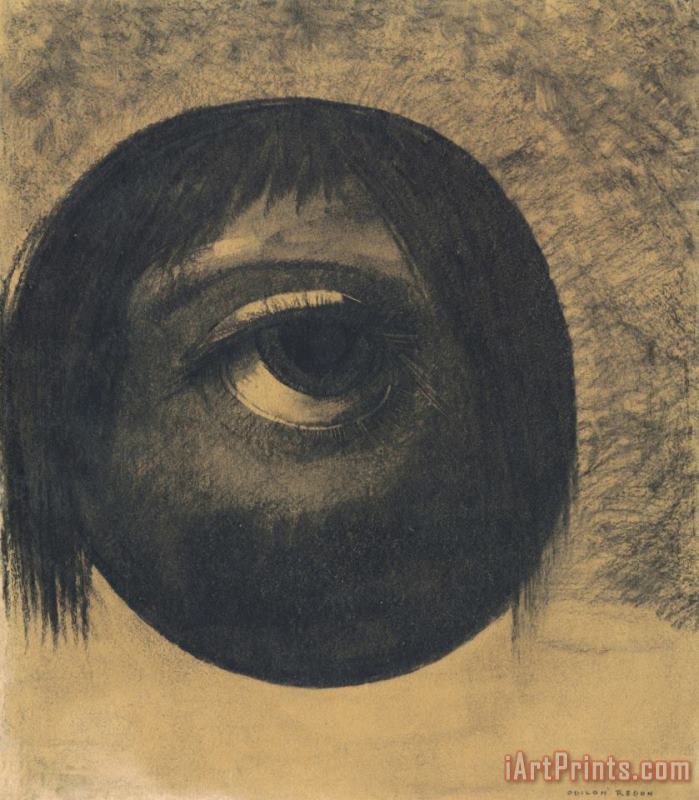 Odilon Redon The Eye (vision) Art Painting