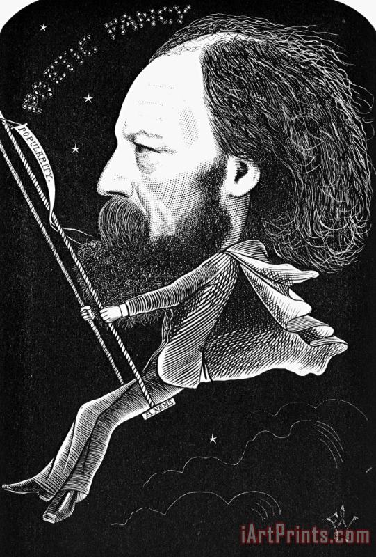 Alfred Tennyson (1809-1892) painting - Others Alfred Tennyson (1809-1892) Art Print