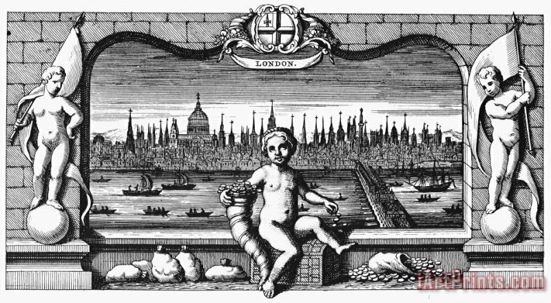 Allegory Of Finance, 1743 painting - Others Allegory Of Finance, 1743 Art Print