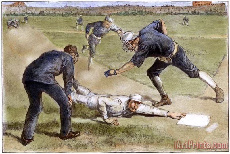 Others Baseball Game, 1885 Art Print