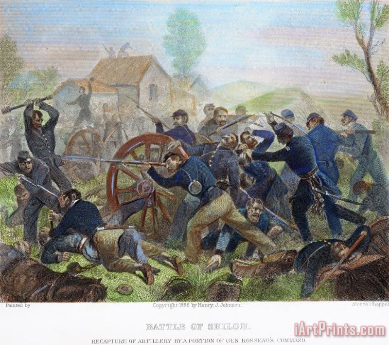 Others Battle Of Shiloh, 1862 Art Painting