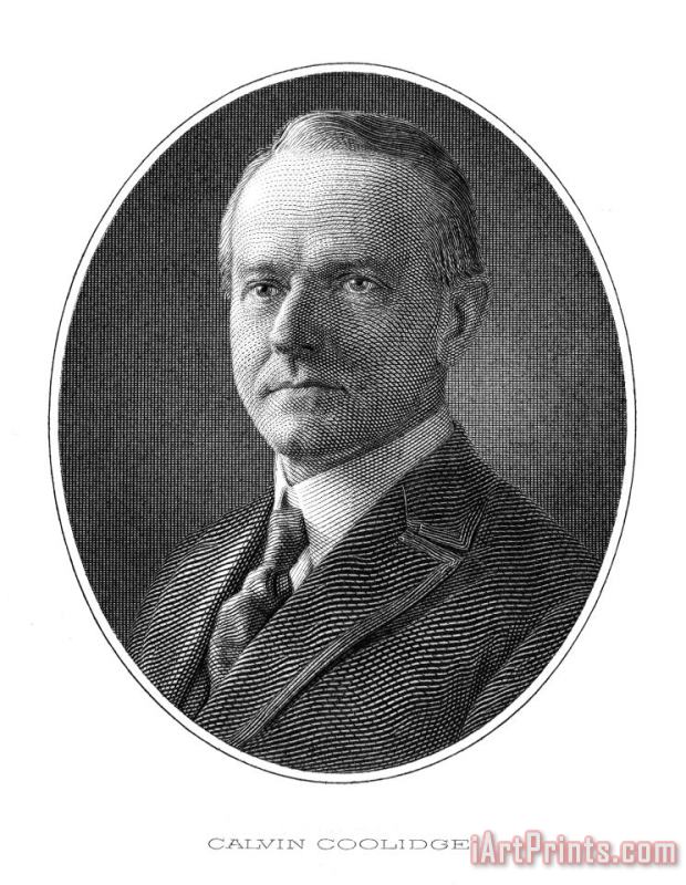 Others Calvin Coolidge (1872-1933) Art Painting