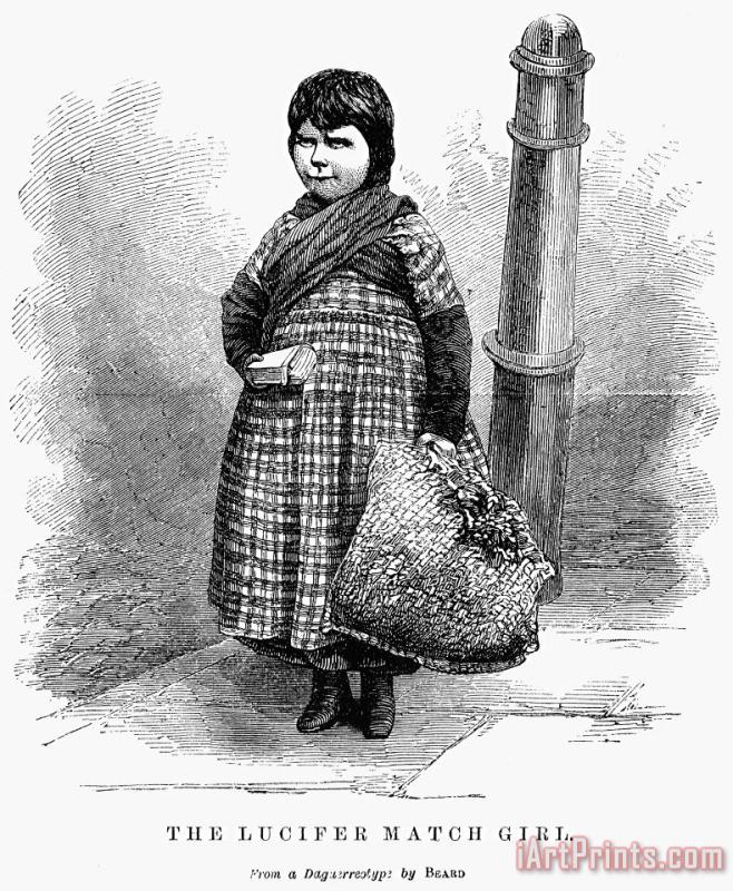Others Child Labor, 1861 Art Print