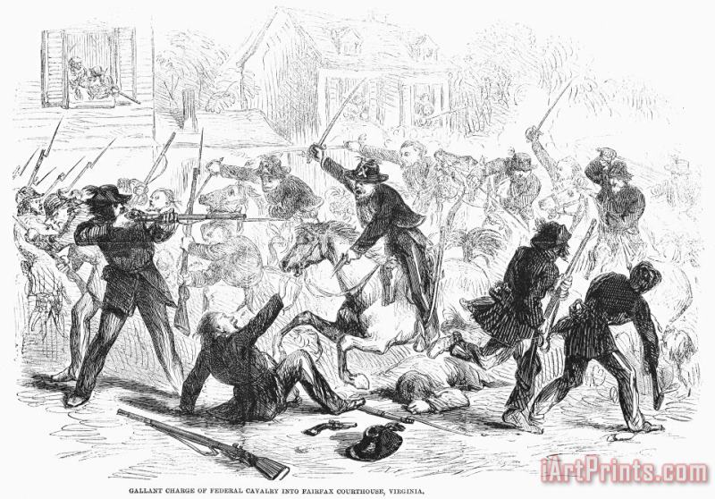 Others Civil War: Fairfax, 1861 Art Print