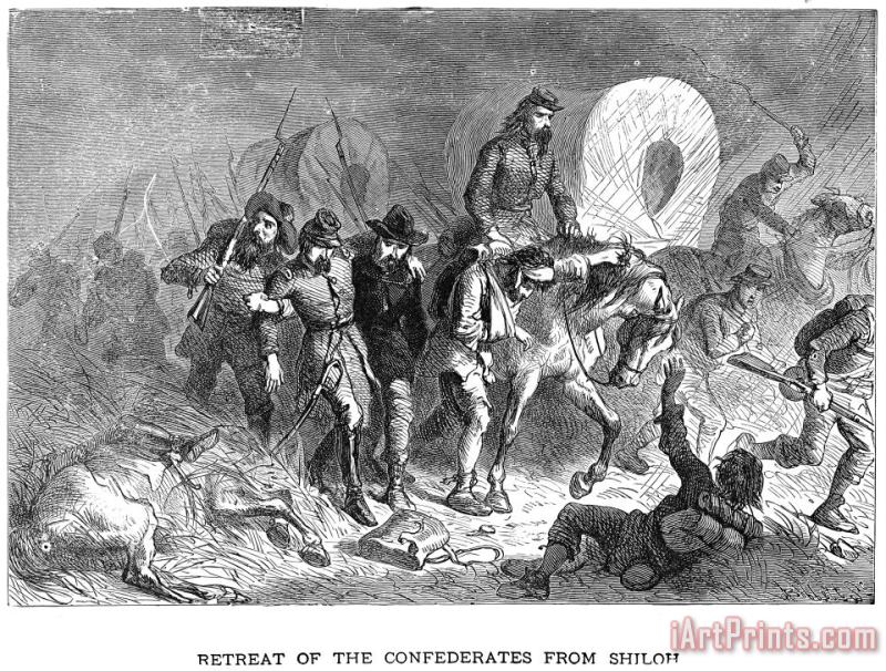 Civil War: Shiloh, 1862 painting - Others Civil War: Shiloh, 1862 Art Print