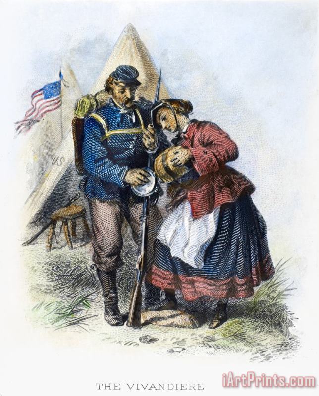 Civil War: Union Soldier painting - Others Civil War: Union Soldier Art Print