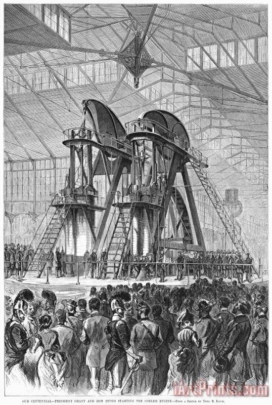 Others Corliss Steam Engine, 1876 Art Print