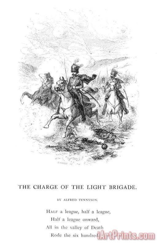 Crimean War: Light Brigade painting - Others Crimean War: Light Brigade Art Print