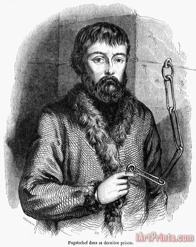 Emelyan Ivanovich Pugachev painting - Others Emelyan Ivanovich Pugachev Art Print