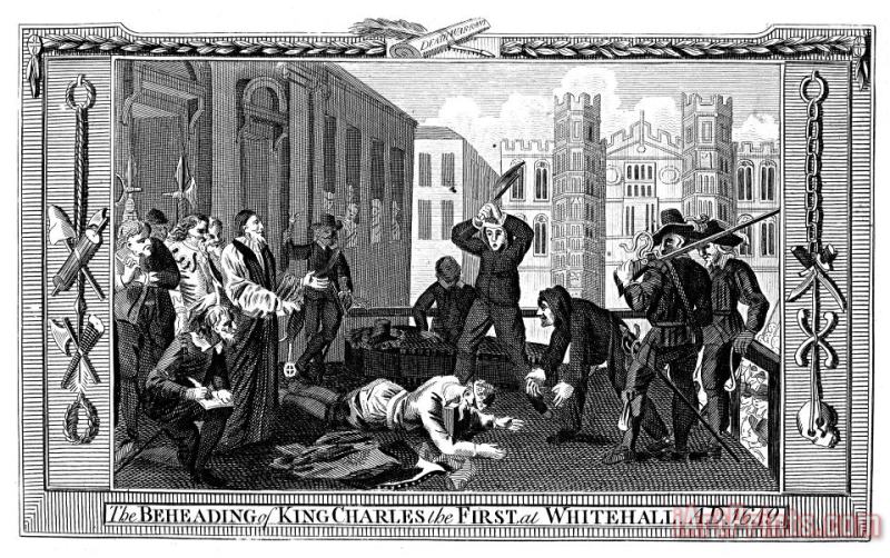 Execution Of Charles I painting - Others Execution Of Charles I Art Print