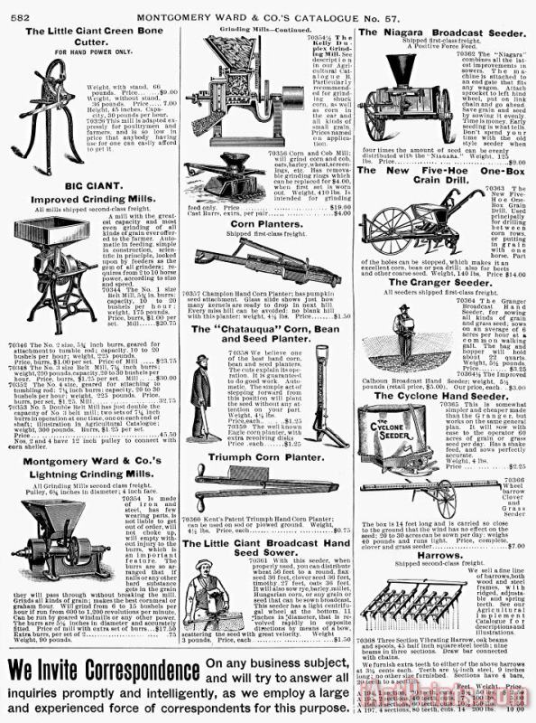 Others Farm Equipment, 1895 Art Print