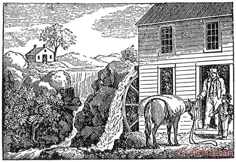 Farming: Millhouse painting - Others Farming: Millhouse Art Print