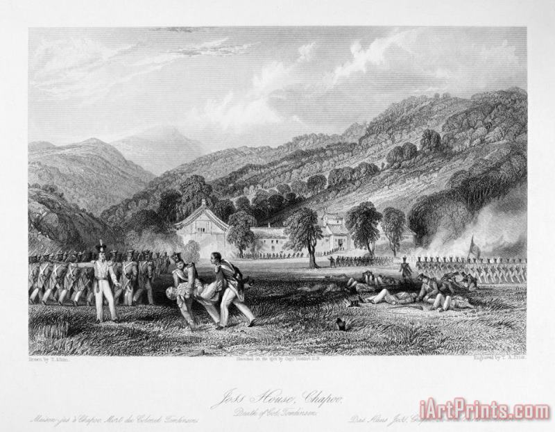 First Opium War, 1842 painting - Others First Opium War, 1842 Art Print