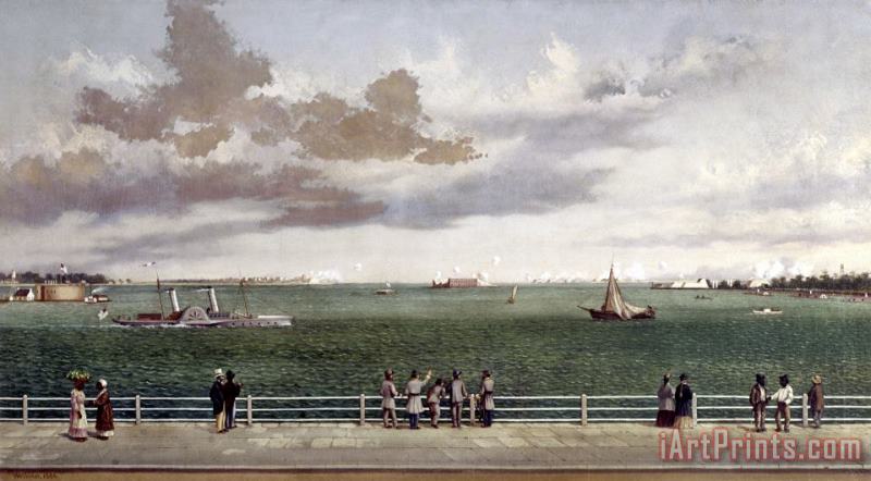 Fort Sumter, 1861 painting - Others Fort Sumter, 1861 Art Print