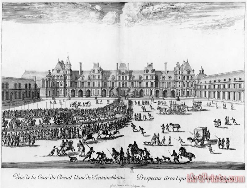 France: Fontainebleau painting - Others France: Fontainebleau Art Print