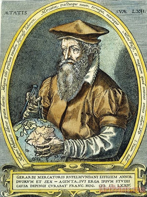 Gerardus Mercator painting - Others Gerardus Mercator Art Print