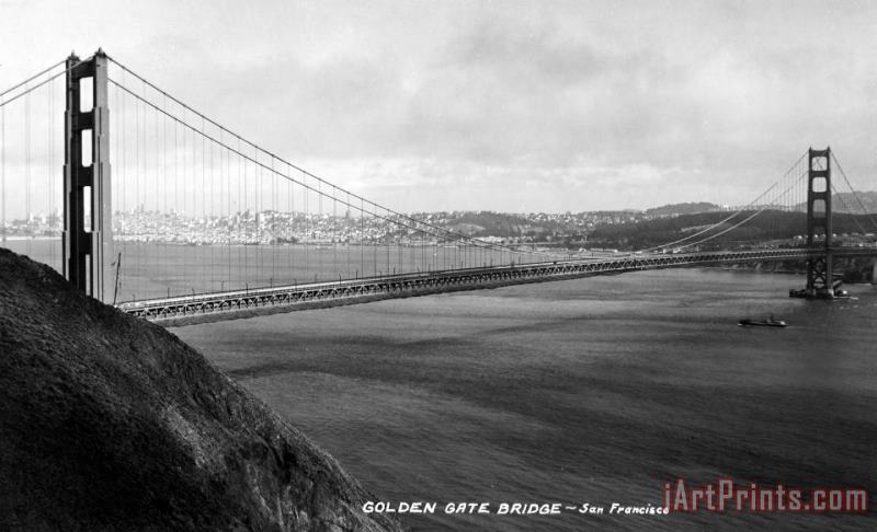 Golden Gate Bridge painting - Others Golden Gate Bridge Art Print