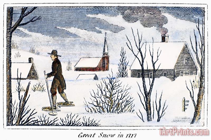 Great Snow Of 1717 painting - Others Great Snow Of 1717 Art Print