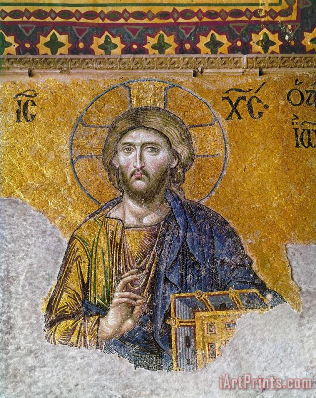 Others Hagia Sophia: Mosaic Art Print