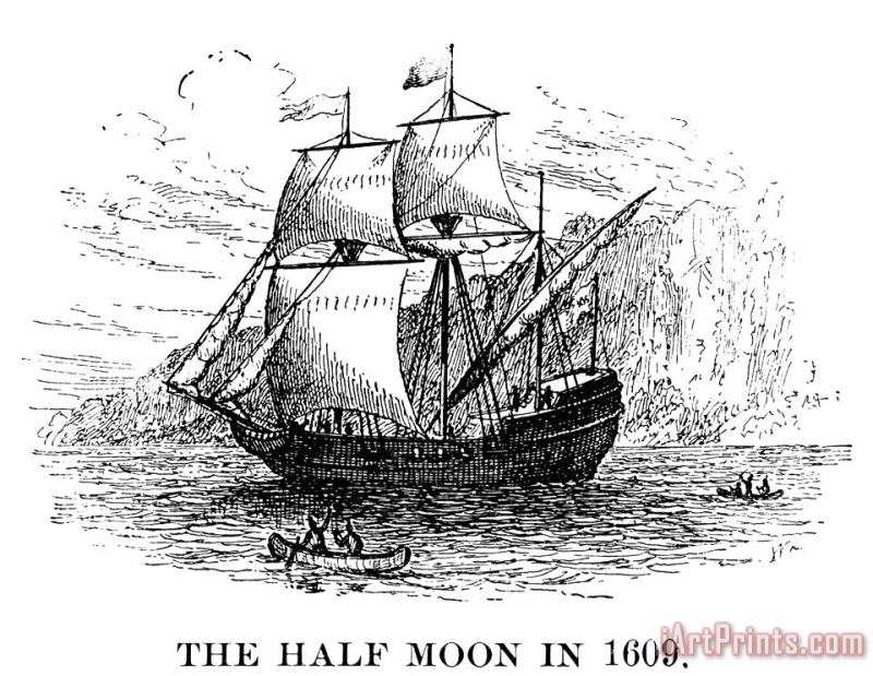 Others Half Moon, 1609 Art Print