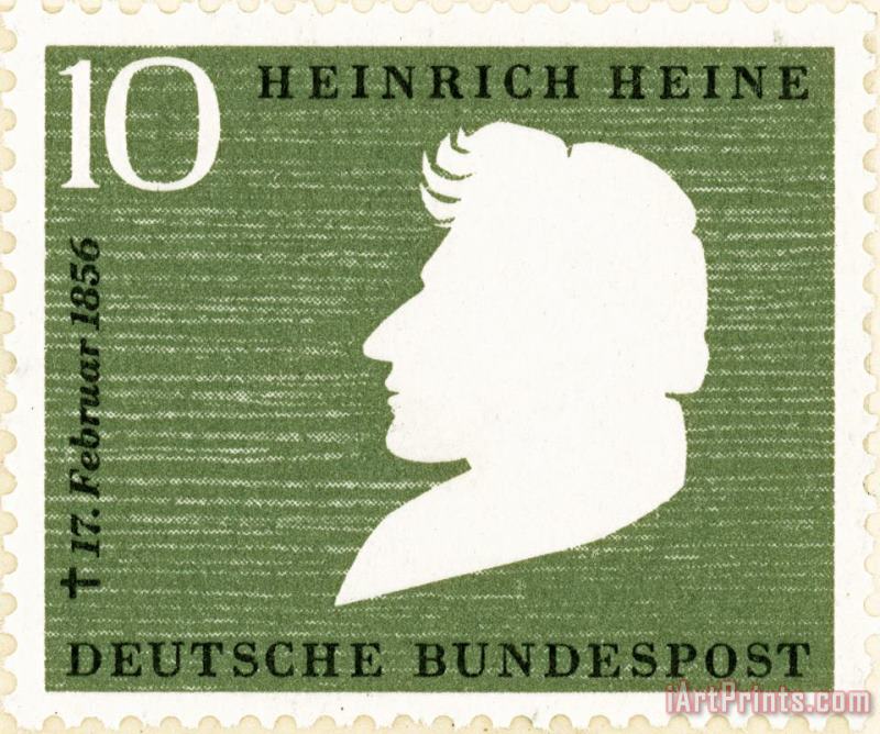 Others Heinrich Heine (1797-1856) Art Painting