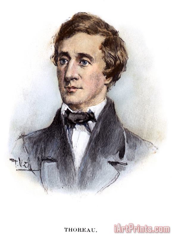 Others Henry David Thoreau Art Print