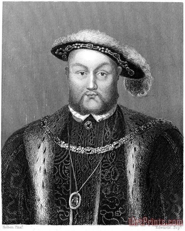 Others Henry Viii (1491-1547) Art Painting