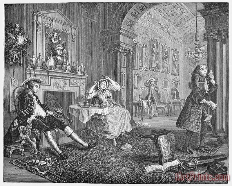 Others Hogarth: Marriage Art Painting
