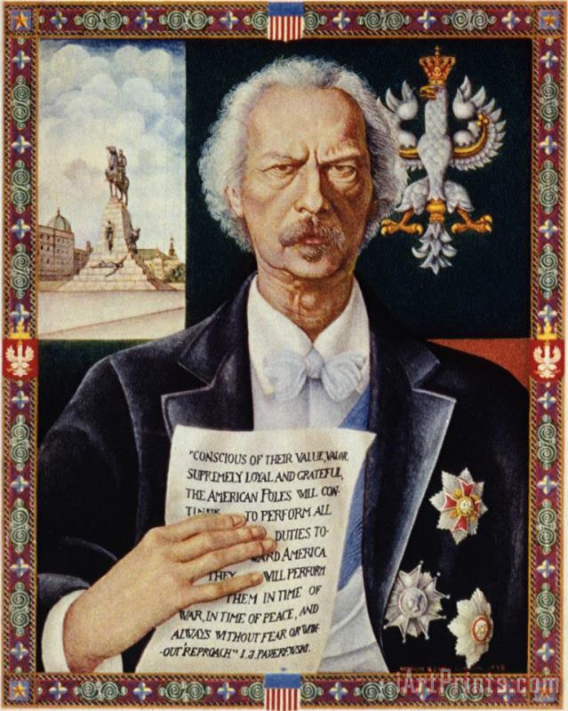 Others Ignace Jan Paderewski Art Painting