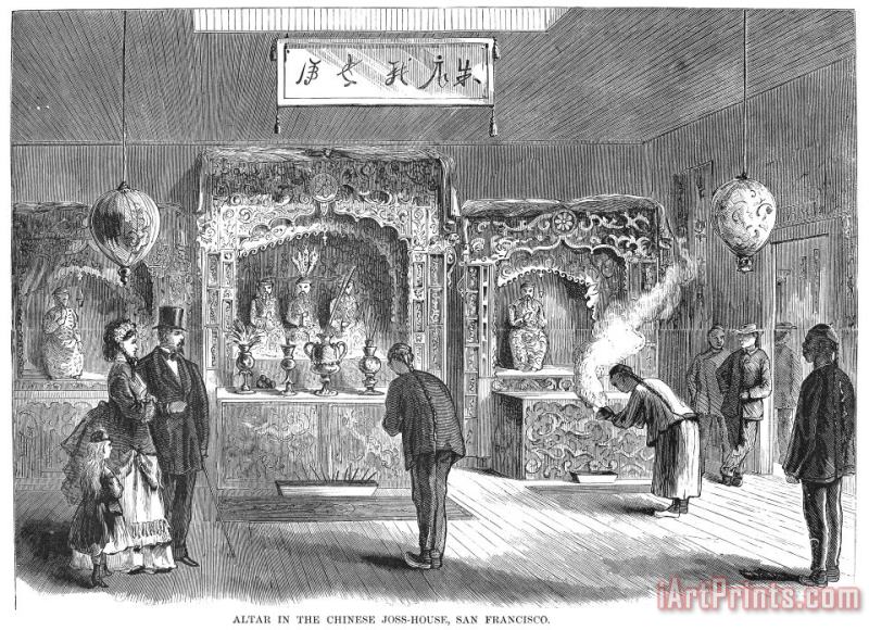 Immigrants: Chinese, 1871 painting - Others Immigrants: Chinese, 1871 Art Print