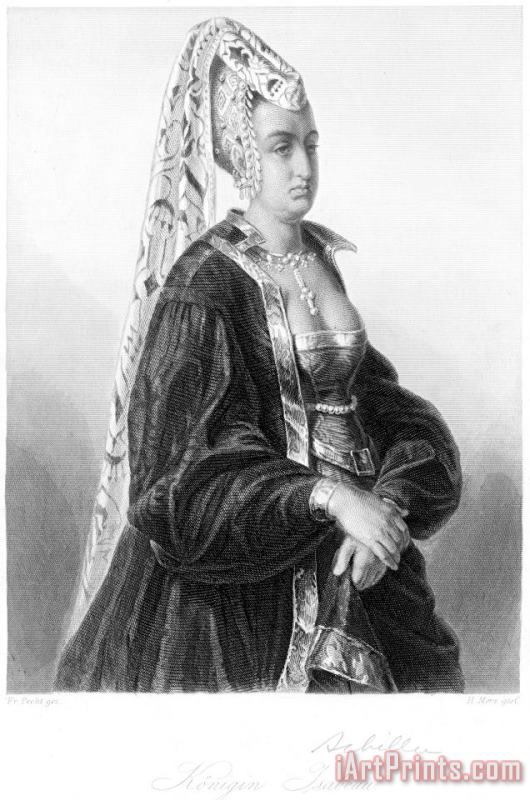 Isabella Of Bavaria painting - Others Isabella Of Bavaria Art Print