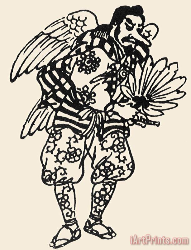 Others Japanese Folklore: Tengu Art Print