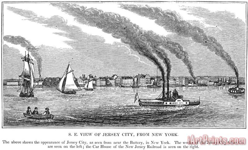 Others Jersey City, 1844 Art Painting